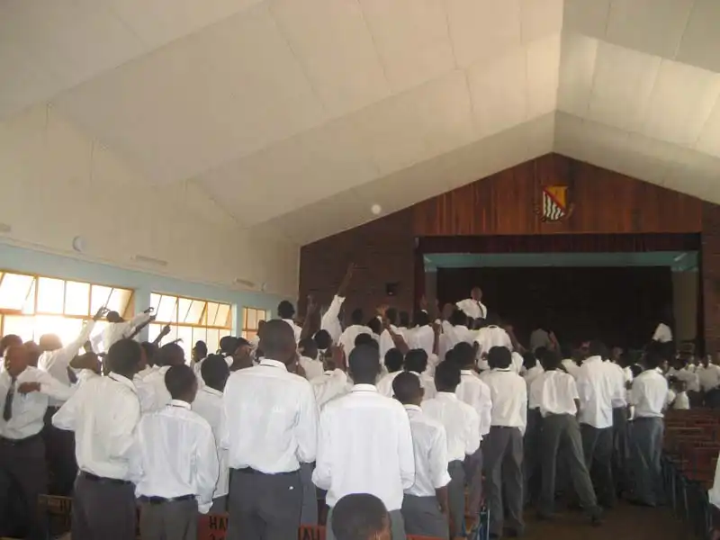 Students in the Hall.